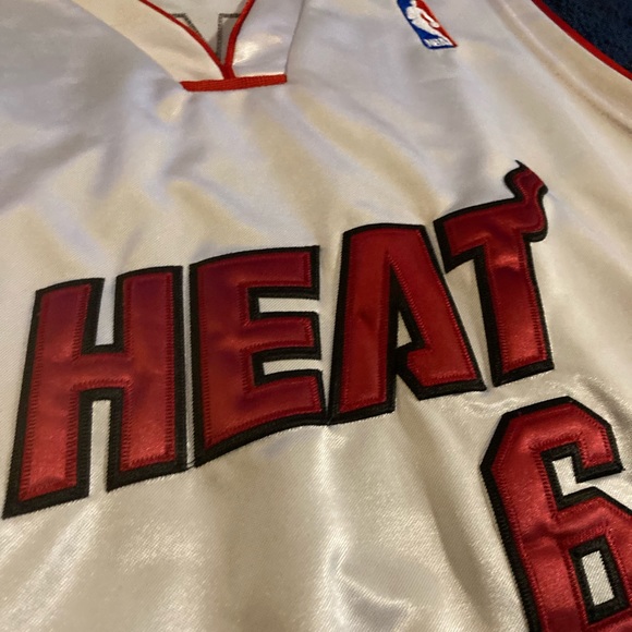 Authentic Adidas Miami Heat Lebron James Jersey #6 - Picture 3 of 9
